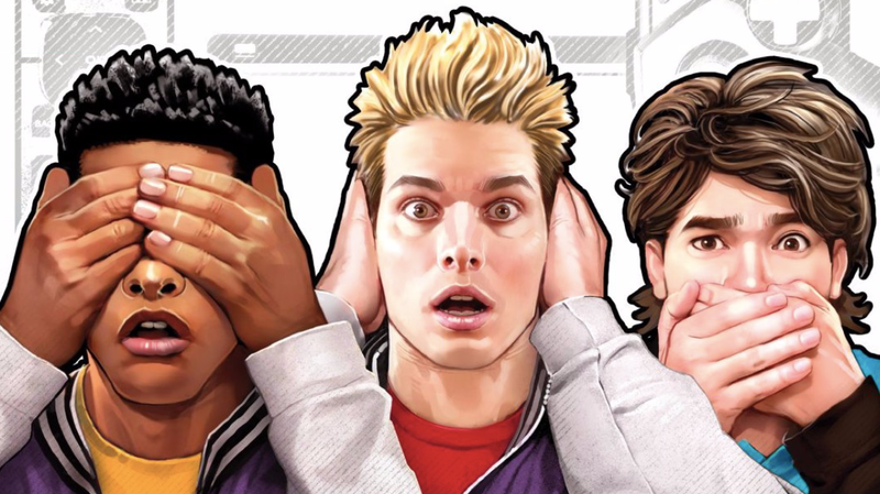 Three jocks who don’t know how much their lives are about to change.